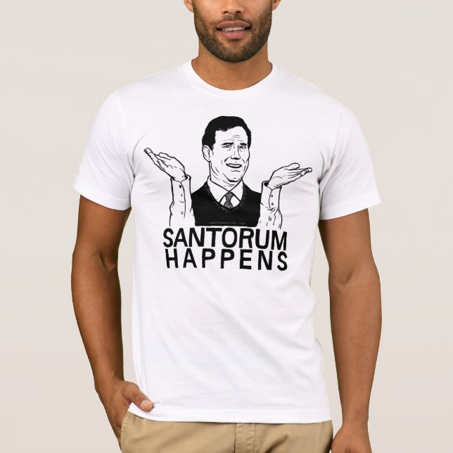 Santorum sucede camisa (Anverso)