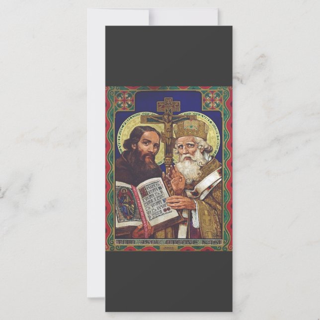 Santos Cirilo y Metodio Patronos de Europa (Anverso)