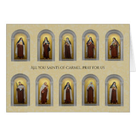 Santos Monjas Sacerdotes Religiosos Carmelitas Cat