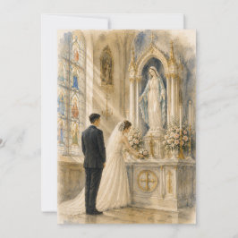 Santuario de boda mariano Señora católica de la gr