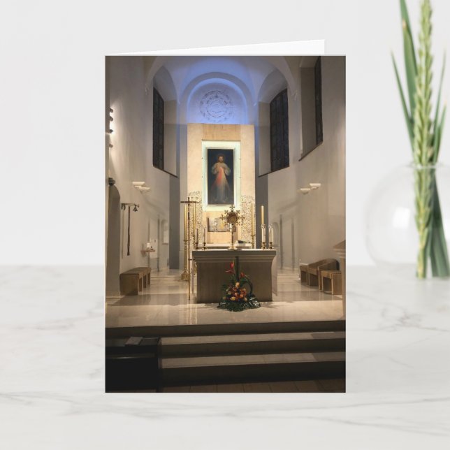 Santuario de la Divina Tarjeta de Misericordia Vil (Anverso)