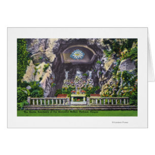 Santuario de nuestra opinión triste de la gruta de