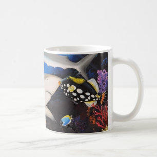 Santuario del tiburón, taza de café