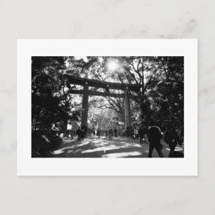 Santuario Meiji, Tokio, Japón Tarjeta postal