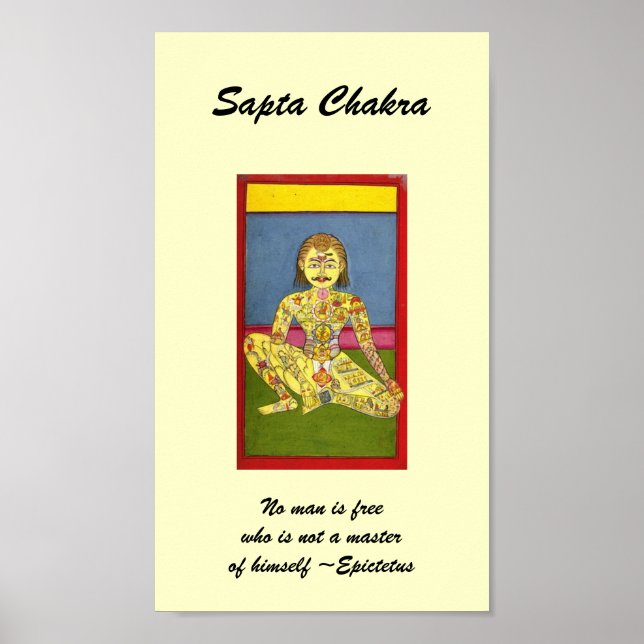 Sapta Chakra - poster / impresión (Frente)