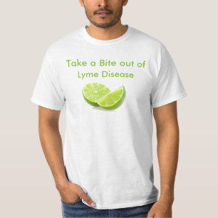 Saque una mordedura de la camiseta de Lyme