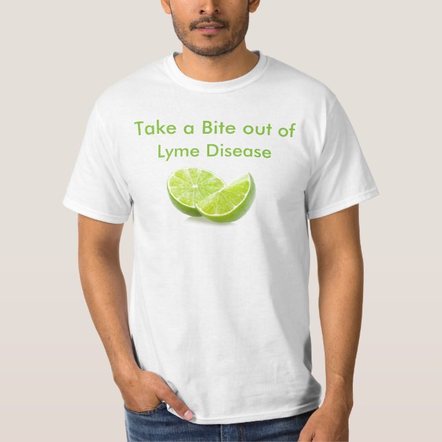 Saque una mordedura de la camiseta de Lyme (Anverso)