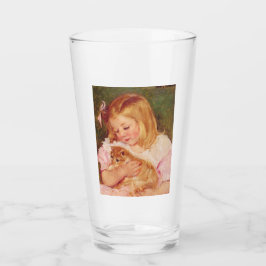 Sara Holding a Cat (por Mary Cassatt)