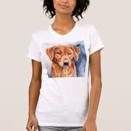 Sara la camiseta del golden retriever