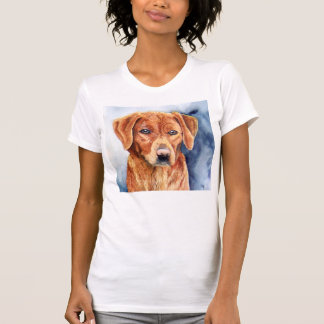 Sara la camiseta del golden retriever