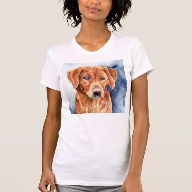 Sara la camiseta del golden retriever (Anverso)