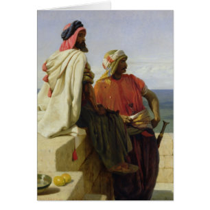 Saracens delante de su posición, 1864