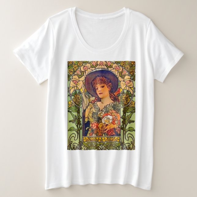 Sarah Bernhardt Tosca. (Anverso del diseño)