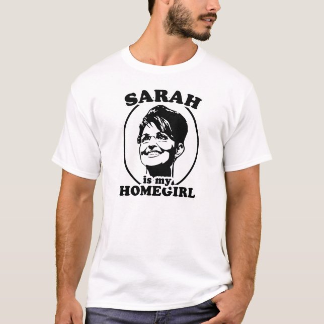 Sarah es mi camisa del homegirl (Anverso)