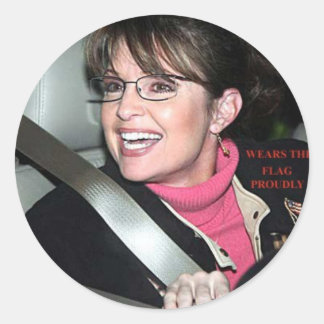 sarah_palinride bumber pegatina