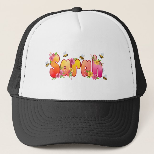 Sarah - sombreros personalizados para ella (Anverso)