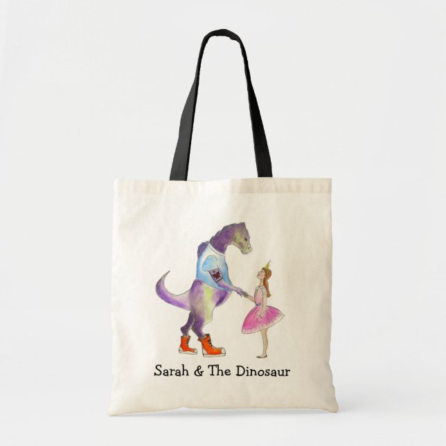 Sarah y la bolsa de asas del dinosaurio (Frente)