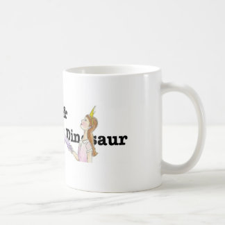 Sarah y la taza de café del dinosaurio (estilo de