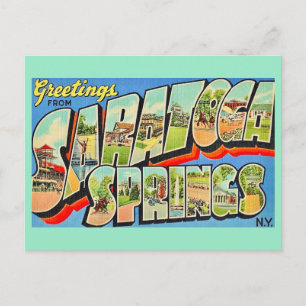 Saratoga Springs NY Postal Antigua