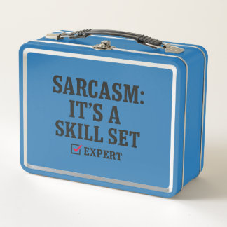 Sarcasm Skill Set Expert Typography