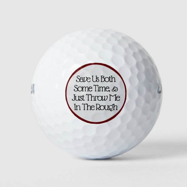 Sarcasmo de bolas de golf (Anverso)