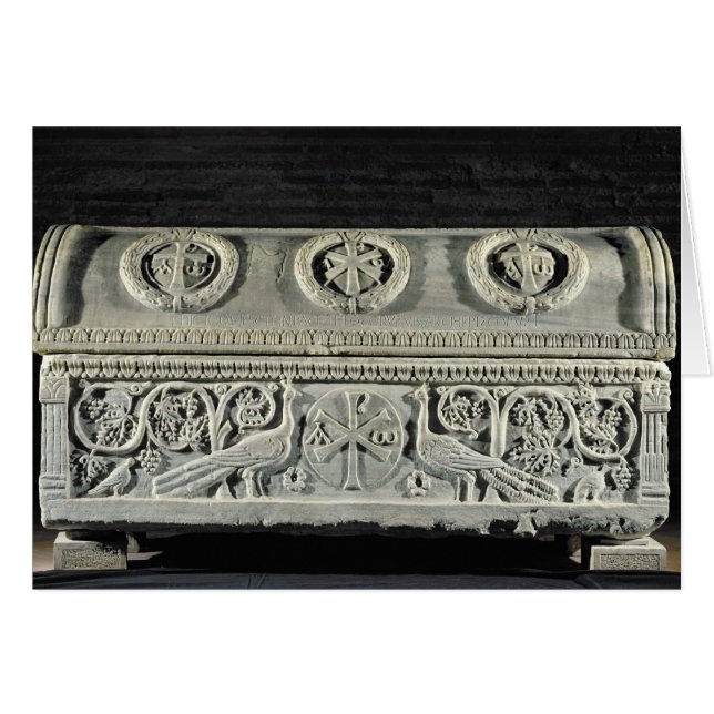 Sarcófago de obispo Theodore (Anverso (Horizontal))