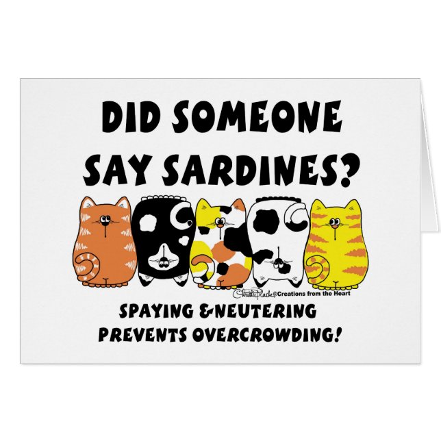Sardine Cats (Anverso (Horizontal))