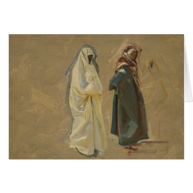 Sargento de John Singer - Estudio de dos beduinos (Anverso (Horizontal))