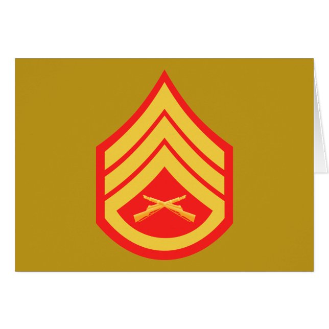 Sargento mayor del USMC Sgt E-6 (Anverso (Horizontal))