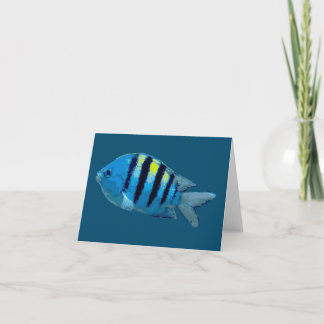 Sargento mayor Fish Card