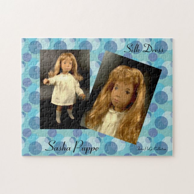 Sasha Doll Puzzle Seda Vress (Horizontal)