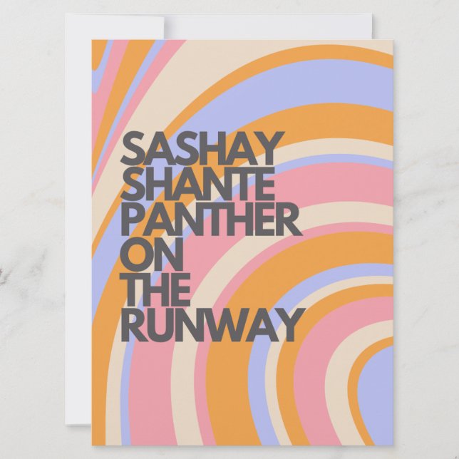 Sashay Shante Drag Race (Anverso)