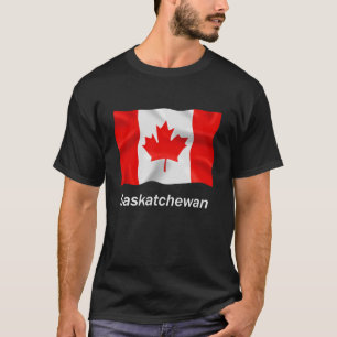 Saskatchewan - camiseta oscura básica