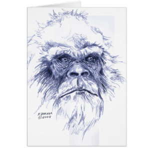 Sasquatch azul grande