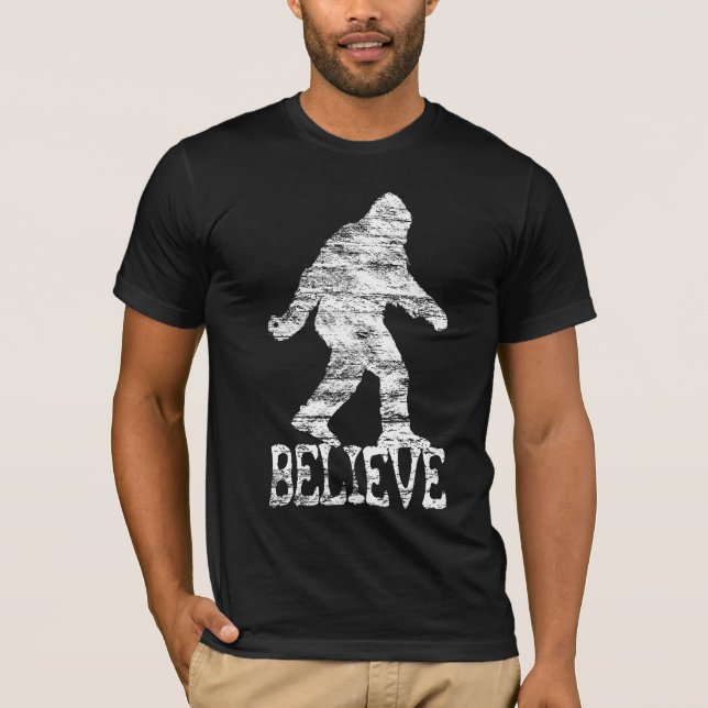 SASQUATCH/BIGFOOT "CREEN" la camiseta (apenada) (Anverso)