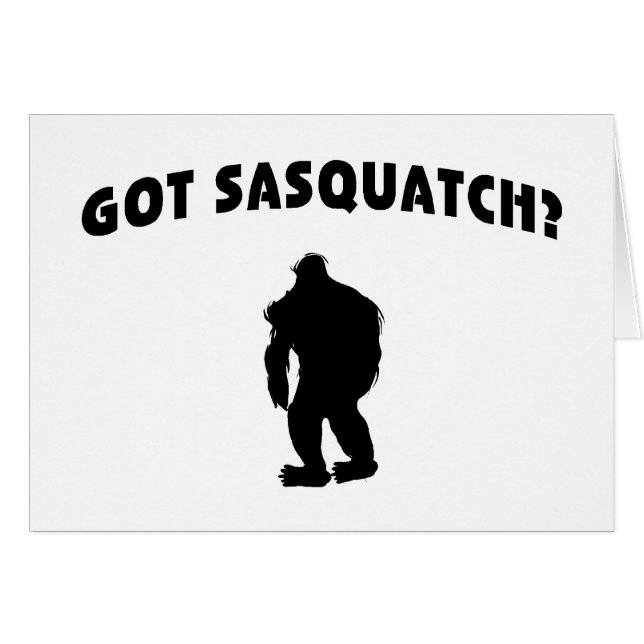 ¿Sasquatch conseguido? (Anverso (Horizontal))