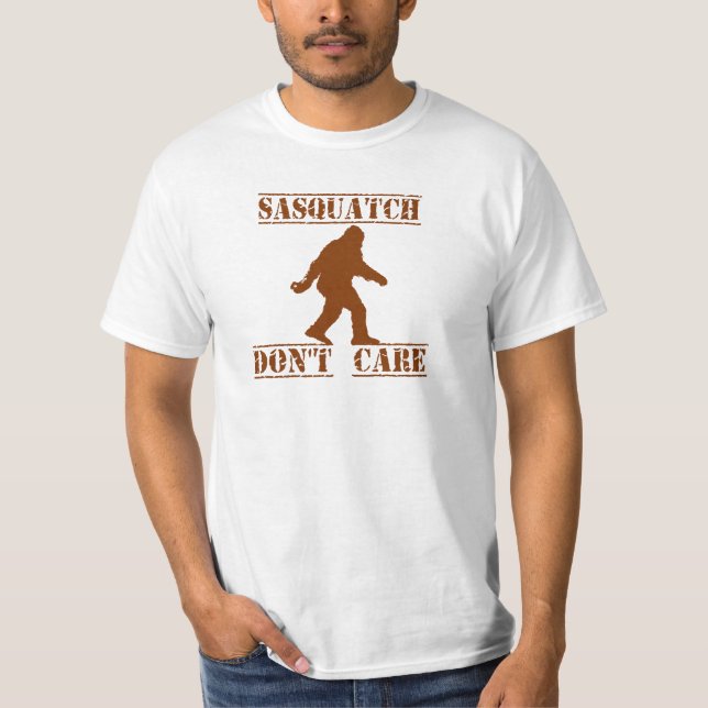SASQUATCH NO CUIDAN LA CAMISETA (Anverso)