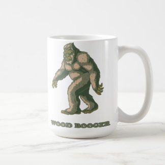 Sasquatch: Taza de café de madera del Booger
