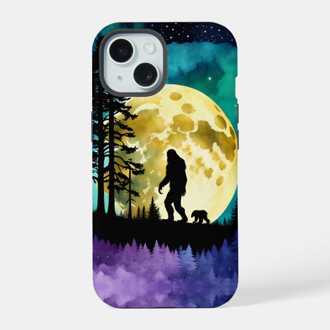 Sasquatch y Bear caminando por la montaña (Reverso )