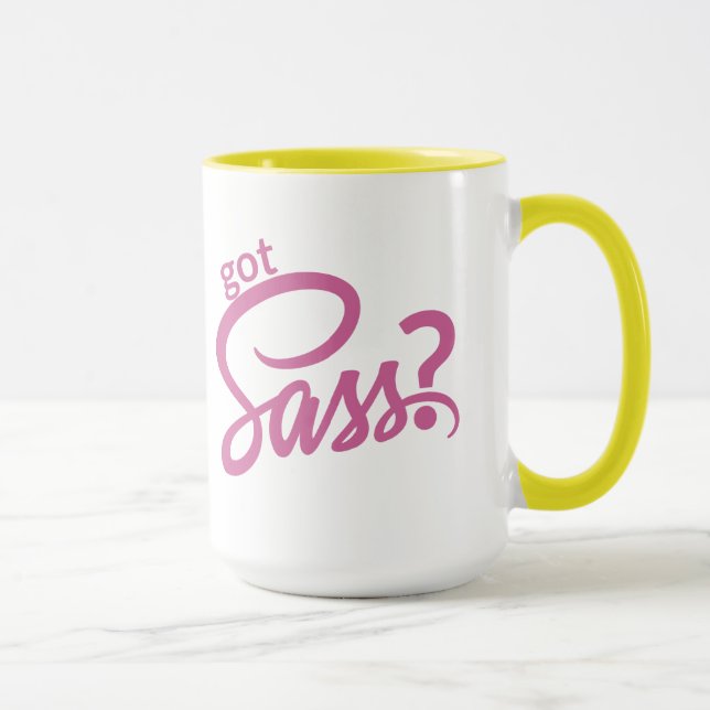 ¿Sass conseguido? Taza del preprocesador del CSS (Derecha)
