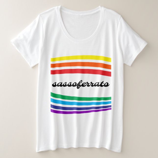 Sassoferrato Italy Trucker Hat (Anverso del diseño)