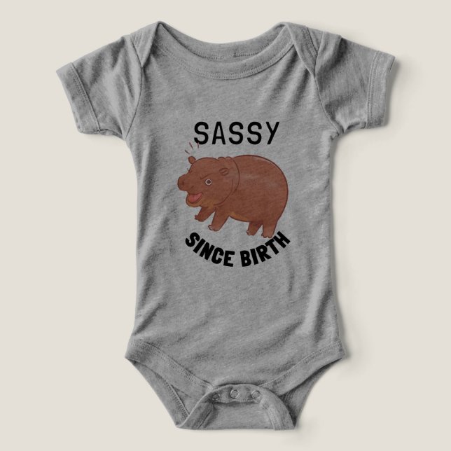 Sassy Baby Bodysuit (Diseño delantero )