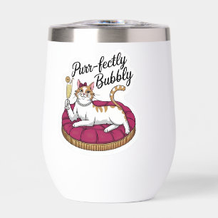 Sassy Cat Cocktail Pegatina