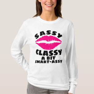 SASSY CLASSY SMART ASSY LADIES Camisetas DE CUMPLE