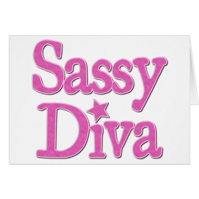 Sassy Diva (Anverso (Horizontal))