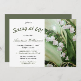 SASSY POR INVITACIÓN DE 60 PARTES
