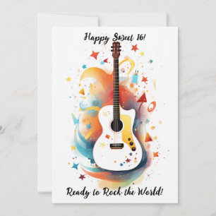 ¡Sassy y dieciséis! Tarjeta de cumpleaños Sweet Si