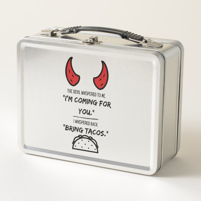 Satan Tacos Lunch Box (Anverso)