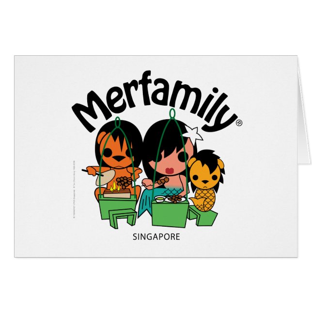 Satay Merfamily® Singapur (Anverso (Horizontal))