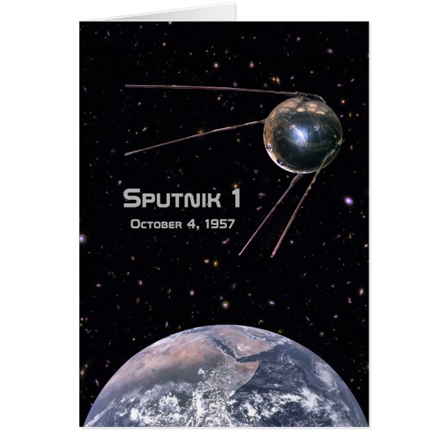 Satélite terrestre Sputnik 1 (Frente)